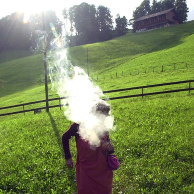 2002 IM AUGUST, HANSRUEDI, PLUSPORT-SOMMERLAGER  Stalden